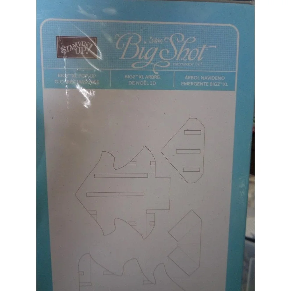 Sizzix Stampin' Up Bigz XL Pop-Up O Christmas Tree Die Cartridge